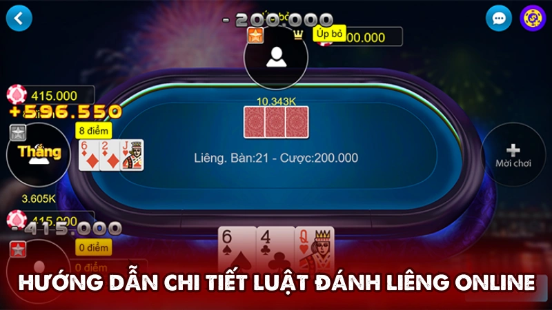 Luật chơi bài Liêng online Luật chơi bài Liêng online