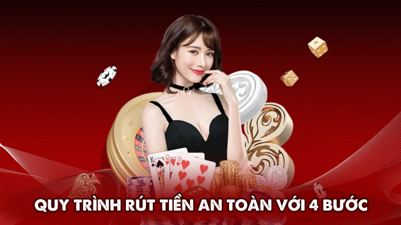Quy trình rút tiền an toàn với 4 bước đơn giản Quy trình rút tiền an toàn với 4 bước đơn giản